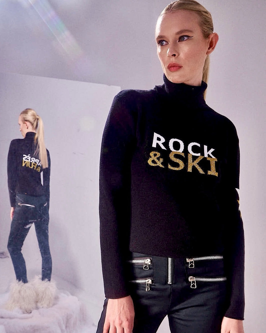 Tricot Rock & Ski, Après & Fun White