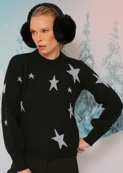 Tricot Estrelas e Corações