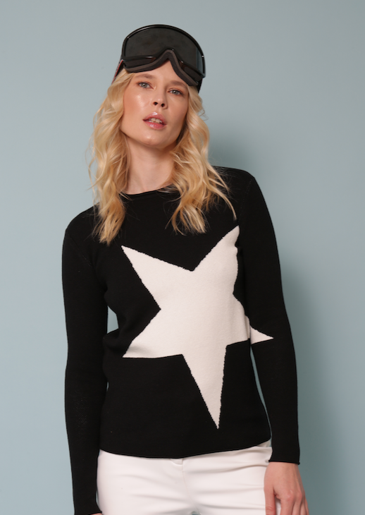 Tricot Star Navy