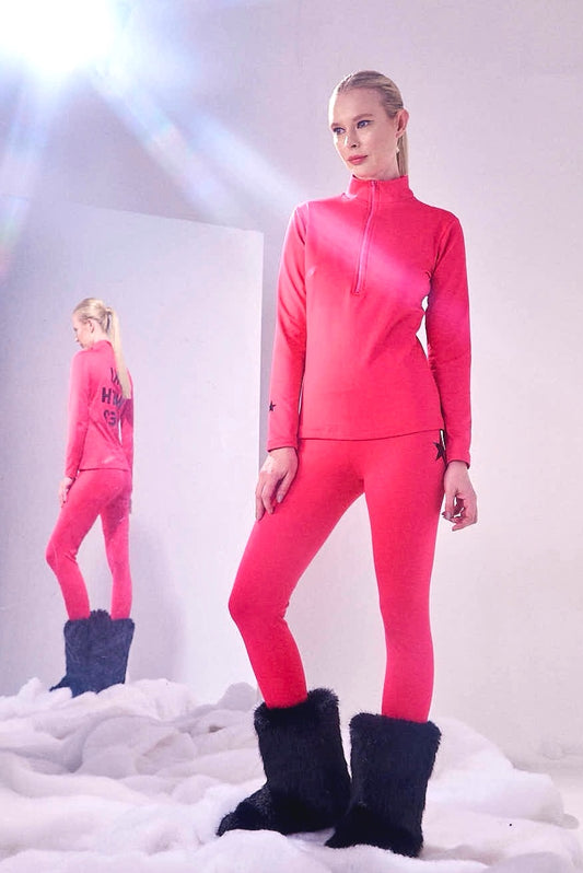 Calça Térmica Star Big Pink