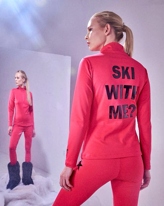 Blusa Térmica Ski With Me? Pink