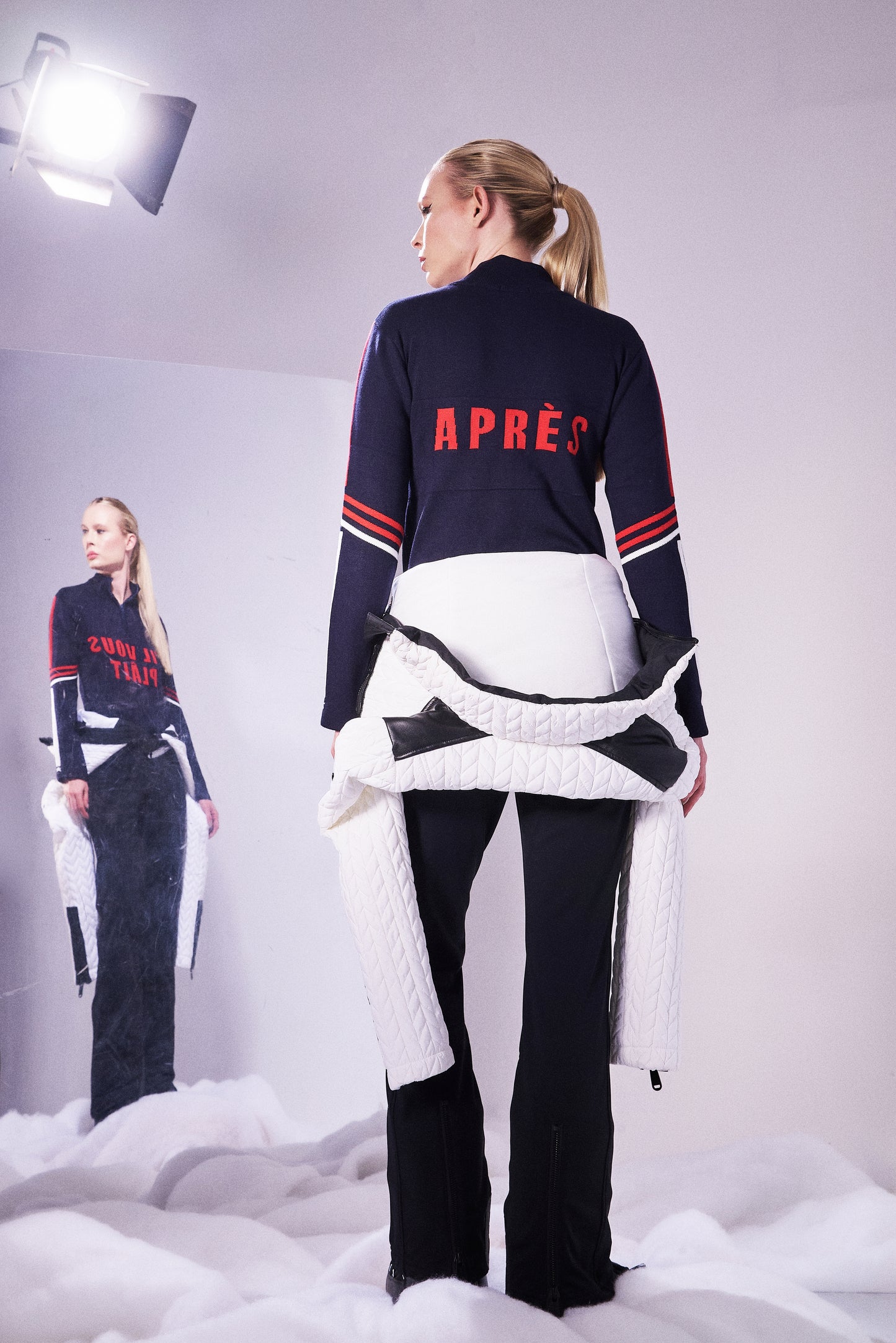 Tricot Síl Vous Plait , Après Navy