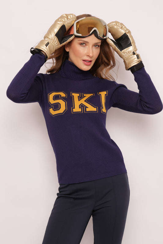 Tricot Ski Have Fun Navy