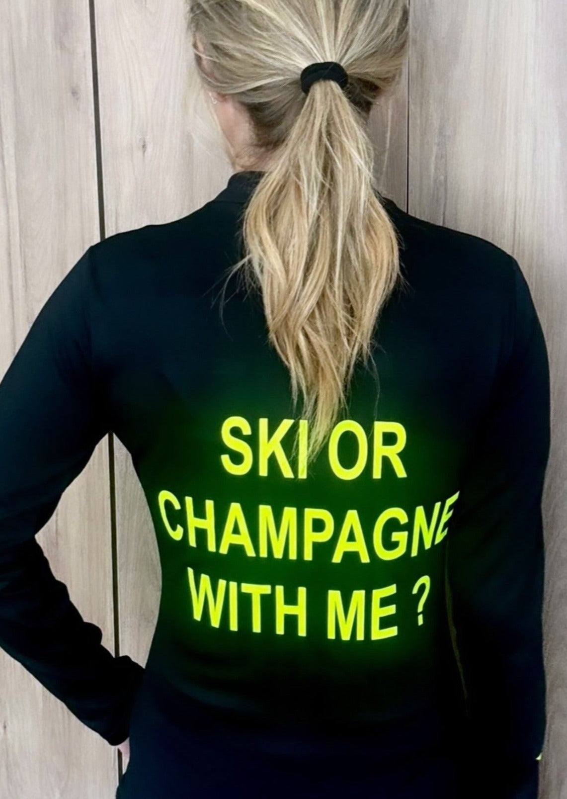 Blusa Térmica Ski Or Champagne With Me Gold