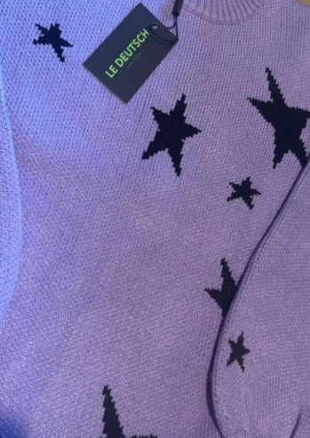 Tricot Estrelas e Corações