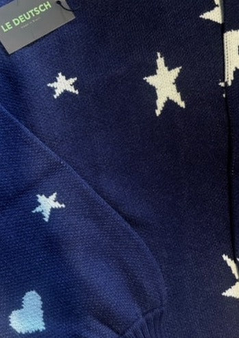 Tricot Estrelas e Corações
