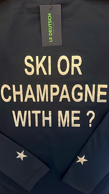 Blusa Térmica Ski Or Champagne With Me Gold