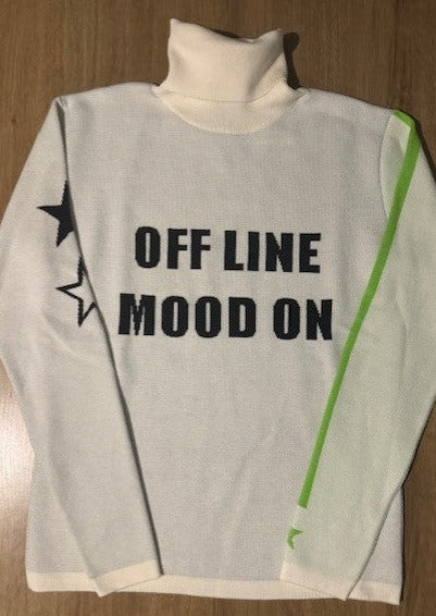 Tricot Off Line Mood On Navy