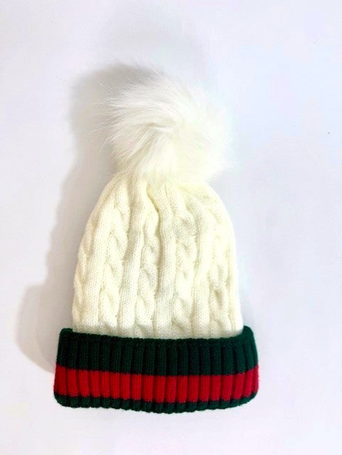 Gorro Listrado Fendi